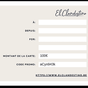 Carte Cadeau